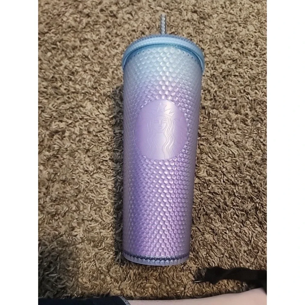 Starbucks Coffee & Tea‎ Tumbler, 24oz 1/23 - Purple Blue